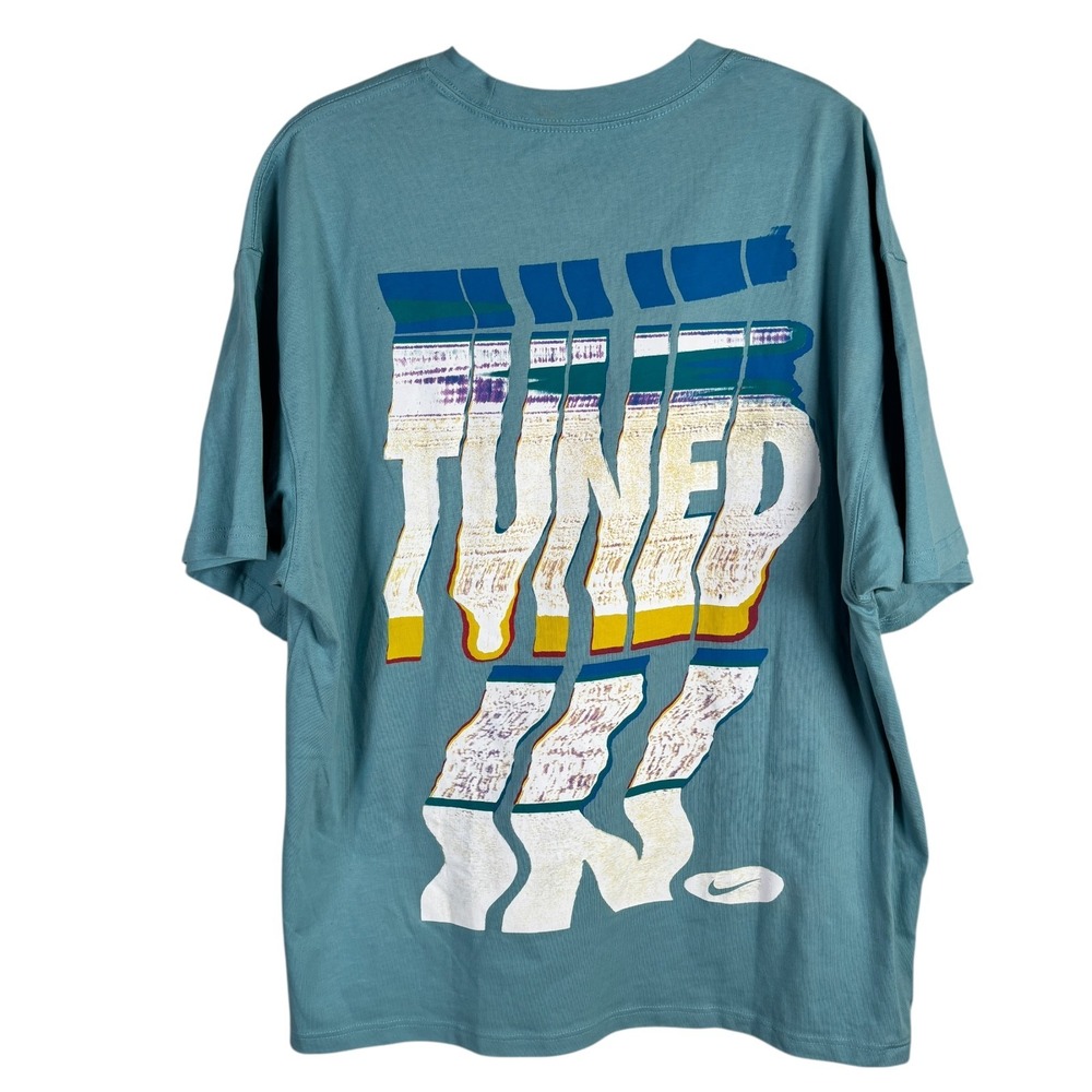 NEW Nike Sportswear Max90 T Shirt "Tuned In" HJ0750-464โ Mens XL Blue S/S $45
